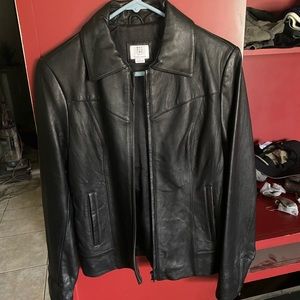 Leather jacket